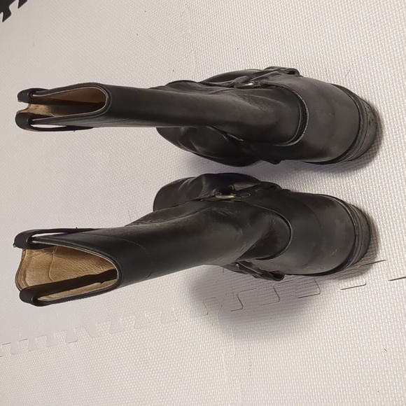 Canada West Men’s Bikers Boots – Black Loggertan 5078 - 12 EE - Picture 12 of 13